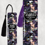 15590 personalised night witch raven gothic bookmark 1