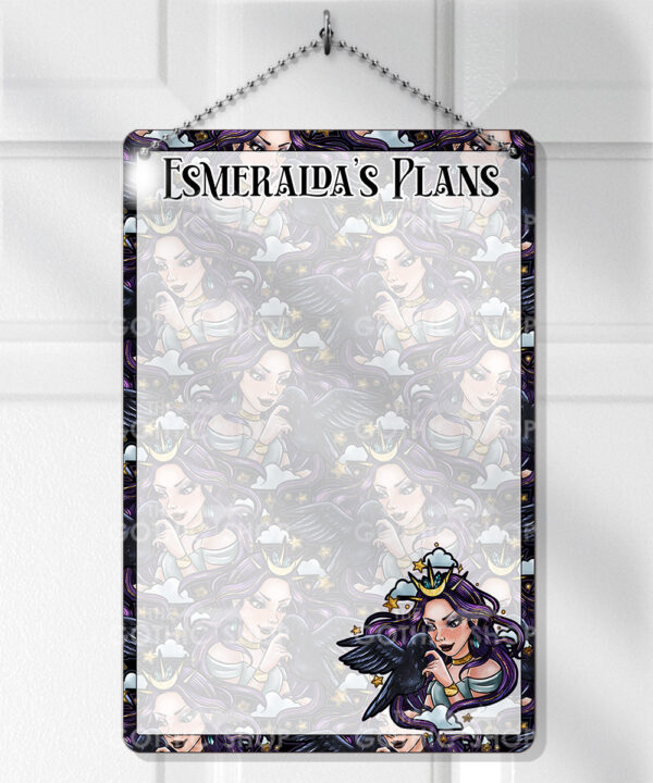 15598 personalised night witch raven gothic planner 1