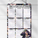 15599 personalised night witch raven gothic planner 1