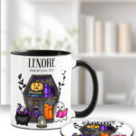 15614 personalised ghostie coffin bookcase coaster 2