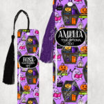 15620 personalised ghostie coffin bookcase bookmark 1