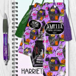 15620 personalised ghostie coffin bookcase bookmark 2