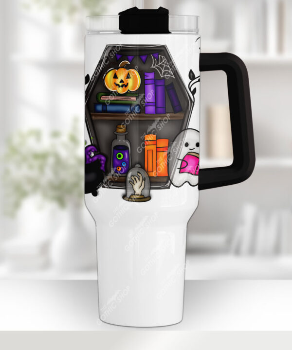 15624 personalised ghostie coffin bookcase stanly cup 1