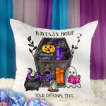 15625 personalised ghostie coffin bookcase cushion 1