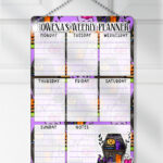 15627 personalised ghostie coffin bookcase weekly planner 1