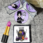 15636 personalised ghostie coffin spooky compact mirror 2