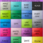 20 envelope colours 1