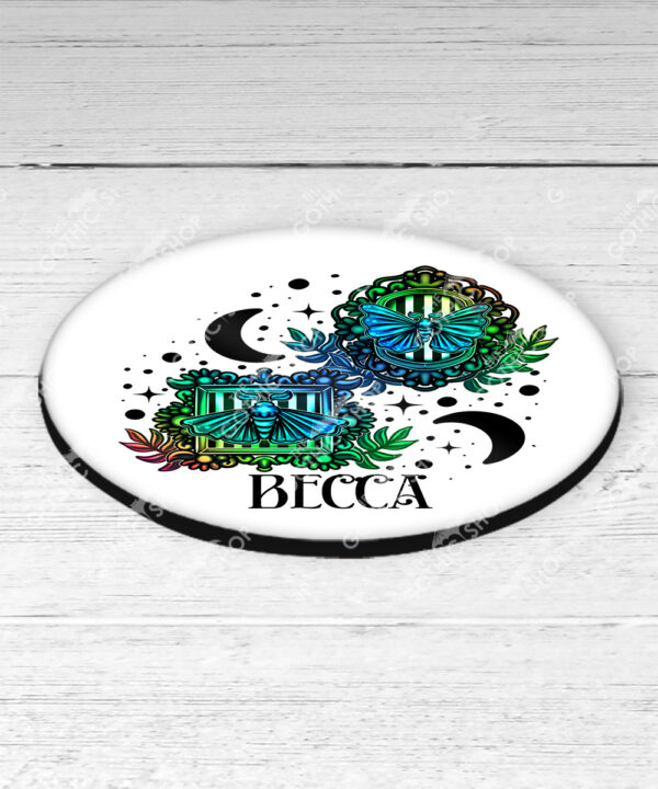 15642 personalised moth cameos coaster 2