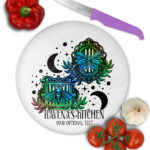 15652 personalised moth cameos chopping board 3
