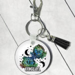 15657 personalised moth cameos keyring 1