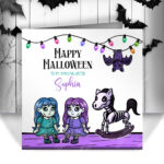 15659 nightare toy shop halloween card 1