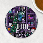 15661 nightmare toy shop seasonal mug coaster 1