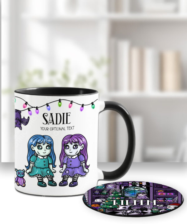 15661 nightmare toy shop seasonal mug coaster 3