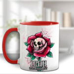 15668 personalised dead rosey red halloween mug 1