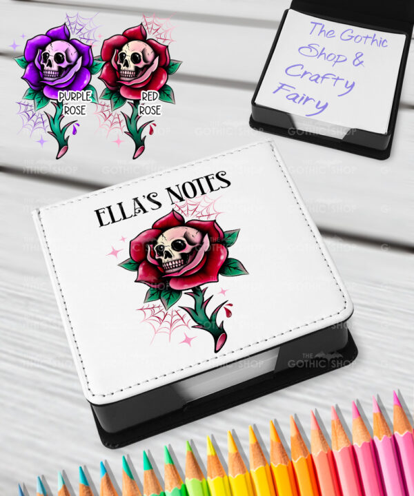 15673 personalised dead rosey red memo notes 2