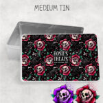 15674 personalised dead rosey red storage tin 1