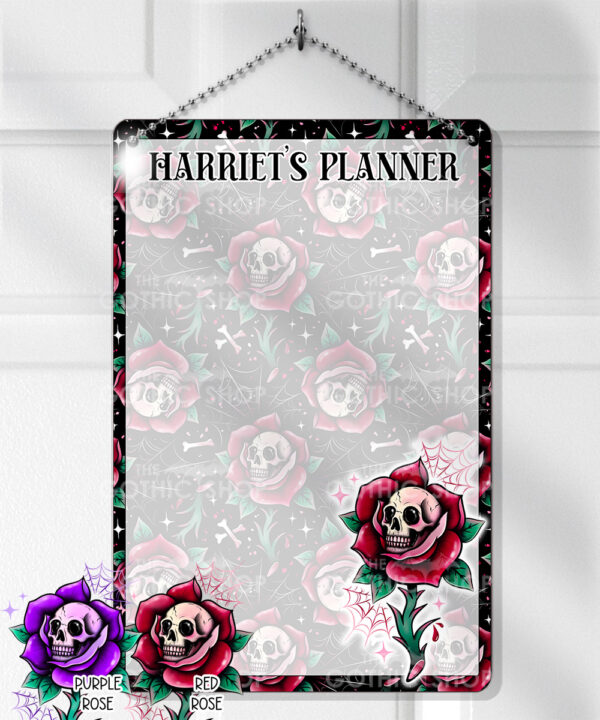 15682 personalised dead rosey red metal sign 1