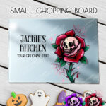 15685 personalised dead rosey purple chopping board 3