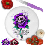 15687 personalised dead rosey purple chopping board 1