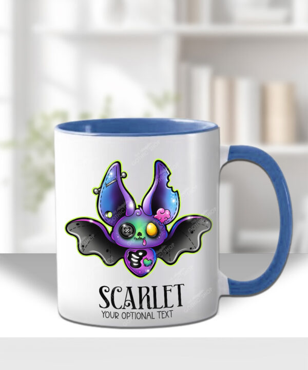 15705 personalised zombie bat gothic mug 1