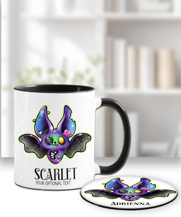 15705 personalised zombie bat gothic mug 4