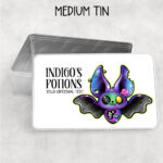 15709 personalised zombie bat gothic tin 1