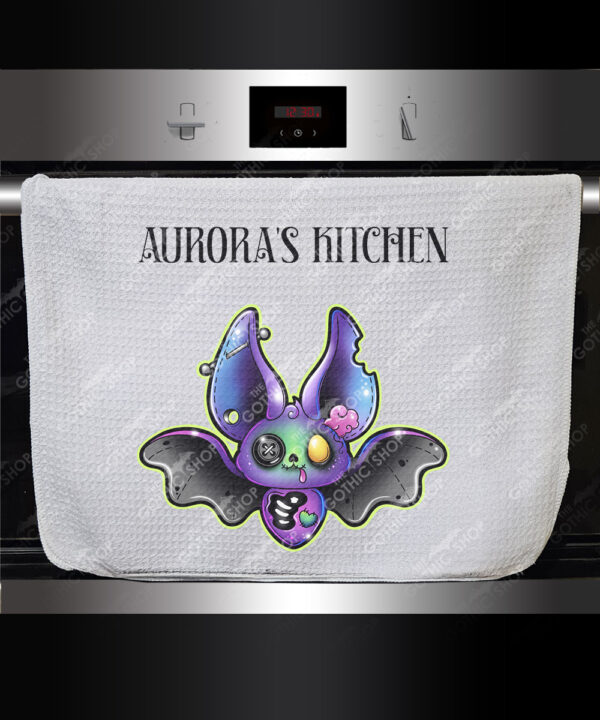 15716 personalised zombie bat gothic towel 1