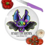 15718 personalised zombie bat gothic chopping board 1