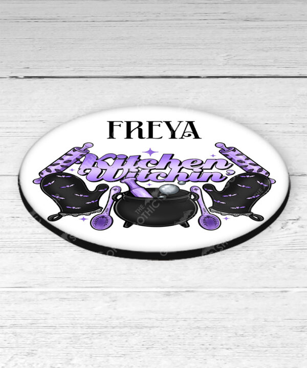15727 personalised kitchen witch coaster 3