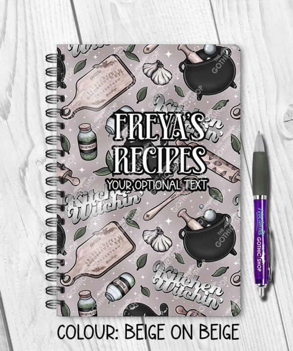 15728 personalised kitchen recipe notebook 2