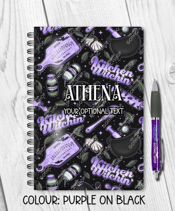 15728 personalised kitchen recipe notebook 3