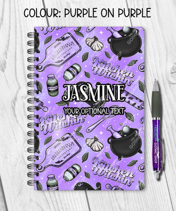 15728 personalised kitchen recipe notebook 4