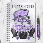 15729 personalised kitchen recipe notebook 1