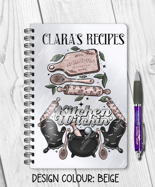 15729 personalised kitchen recipe notebook 2