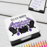 15730 personalised kitchen witch memo notes 1