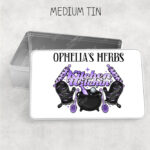 15732 personalised kitchen witch storage tin 1