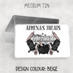15732 personalised kitchen witch storage tin 2