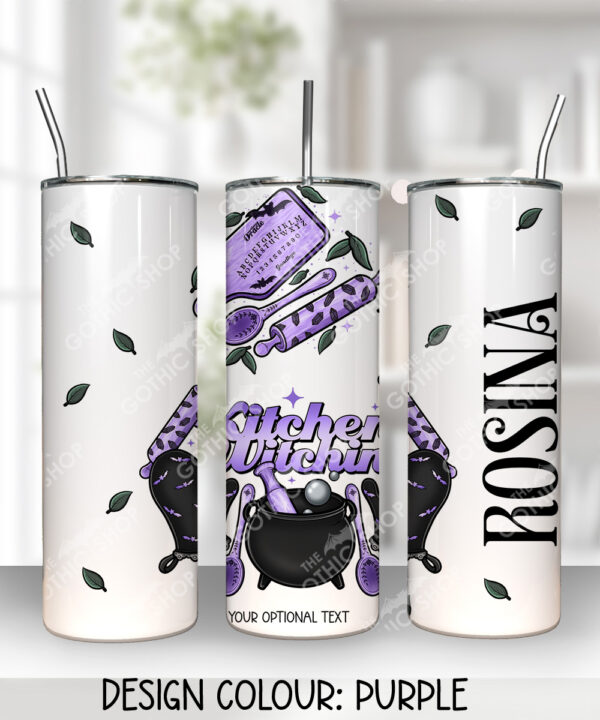 15734 personalised kitchen witch tumbler 1