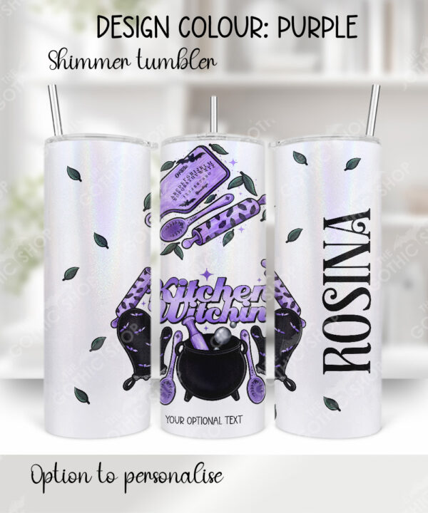 15734 personalised kitchen witch tumbler 3