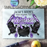 15739 personalised kitchen witchen chopping board 1