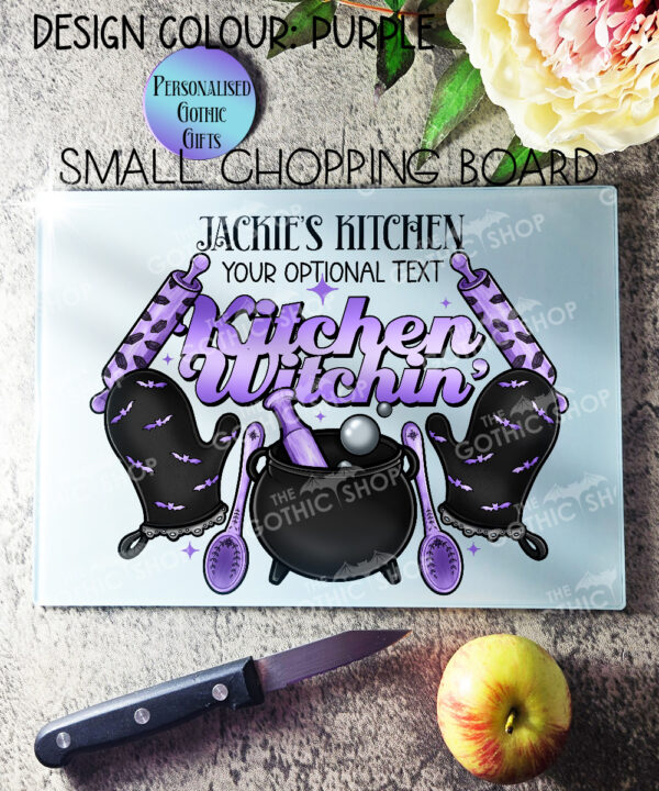 15739 personalised kitchen witchen chopping board 1