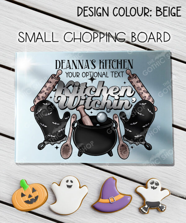 15739 personalised kitchen witchen chopping board 2