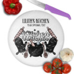 15741 personalised kitchen witchen chopping board 2