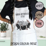 15742 personalised kitchen witchen apron 2