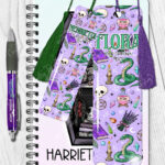 15759 personalised purple gothic witchy bookmark 2