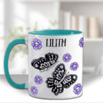 15767 personalised bone moths gothic mug 2