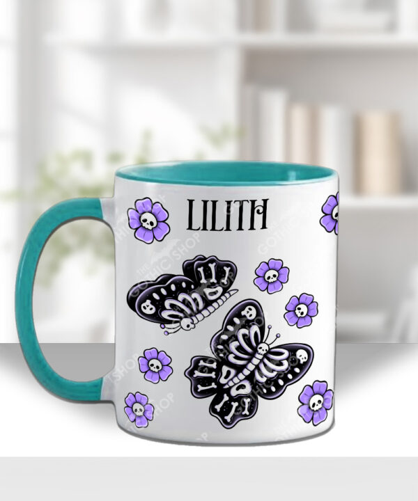 15767 personalised bone moths gothic mug 2