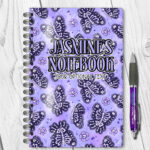 15769 personalised moths gothic notebook 1