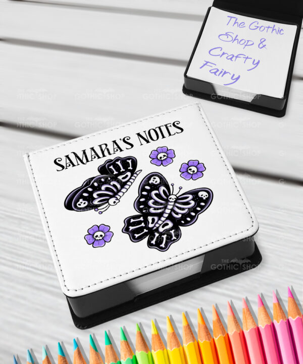 15771 personalised moths gothic memo notes 1