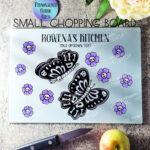 15780 personalised moths skull flowers gothic chopping board 1